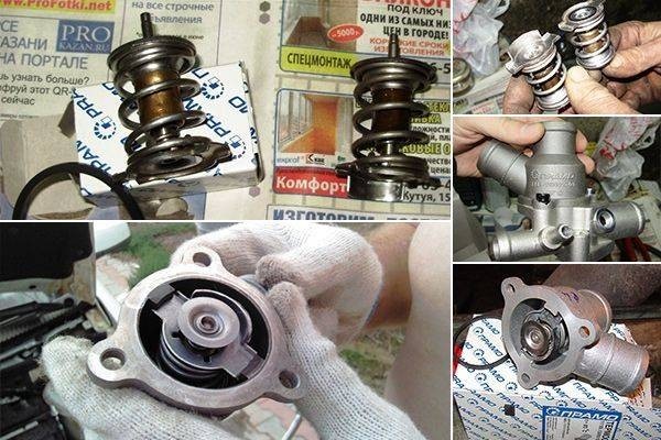 Замена термостата на Калине Последовательность действий Замена термостата на Калине Последовательность действий