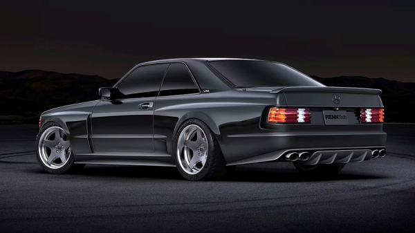 RENNtech Sledgehammer: толстый рестомод с 7,5-литровым V12 на базе Mercedes-Benz C126 RENNtech Sledgehammer: толстый рестомод с 7,5-литровым V12 на базе Mercedes-Benz C126