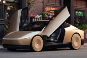 Tesla выпустила первый экземпляр роботакси Cybercab