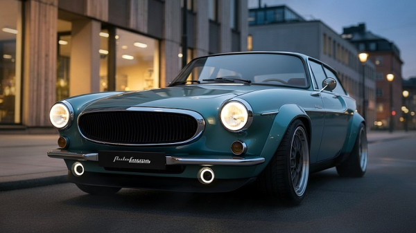 Рестомод Volvo P1800 ES Norrsken из Нидерландов: новая жизнь шведского шутинг-брейка