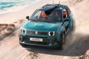 Электромобиль Renault 4 превратился в пляжный кроссовер