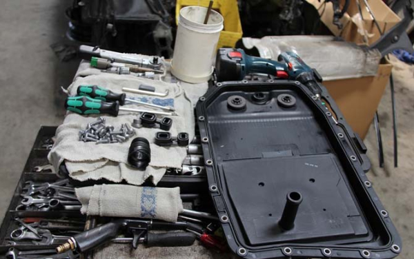 Замена фильтра и масла АКПП Ленд Ровер Дискавери 3, 4