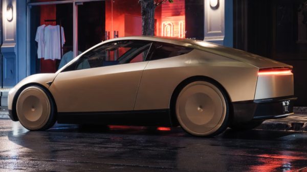 Tesla выпустила первый экземпляр роботакси Cybercab